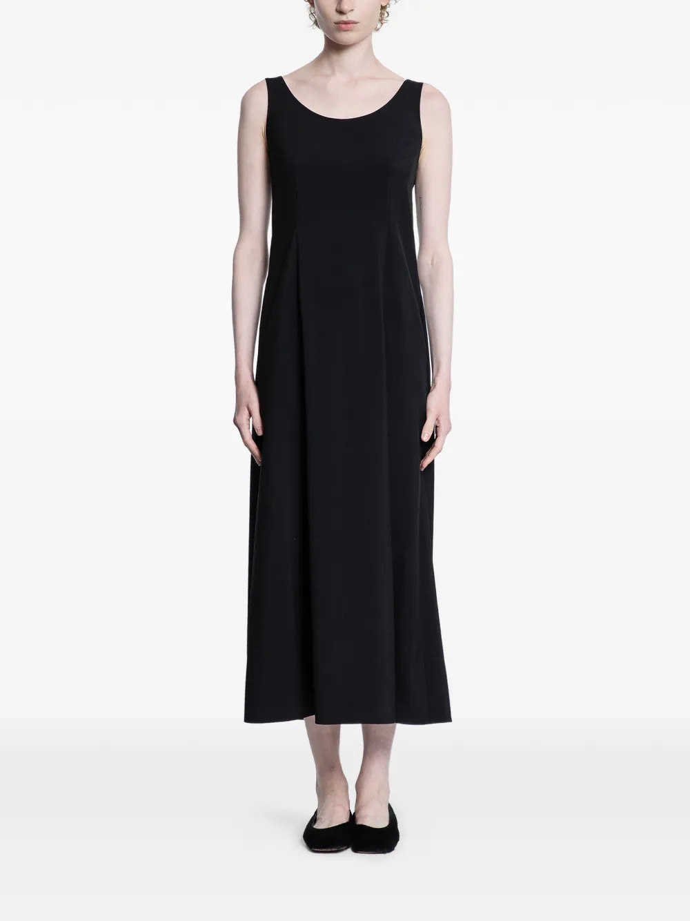 The Row Teza midi dress - Nero