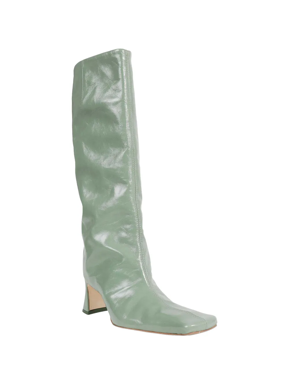 Miista Laarzen met vierkante neus Blauw