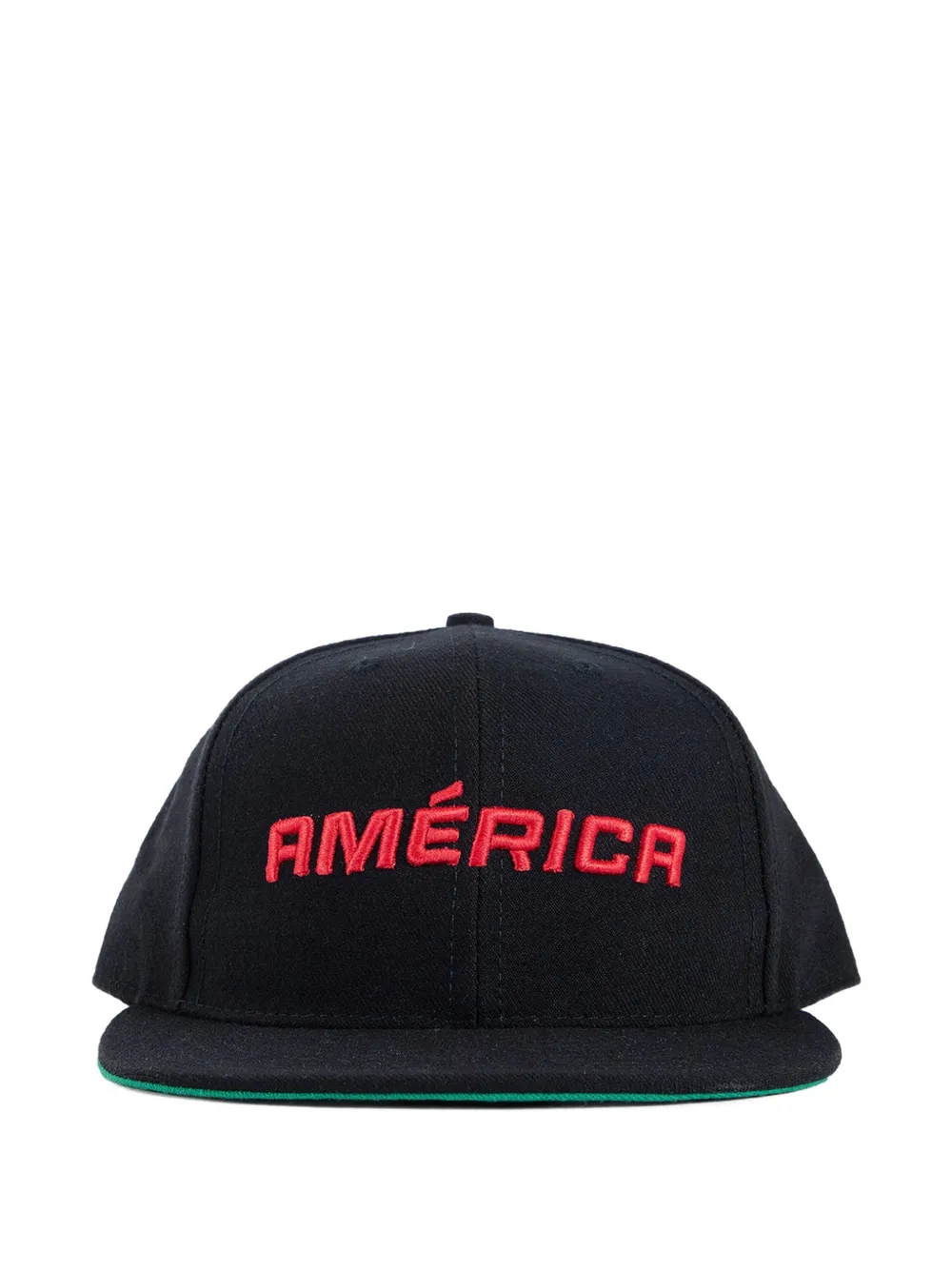 Willy Chavarria América embroidered cap - Nero