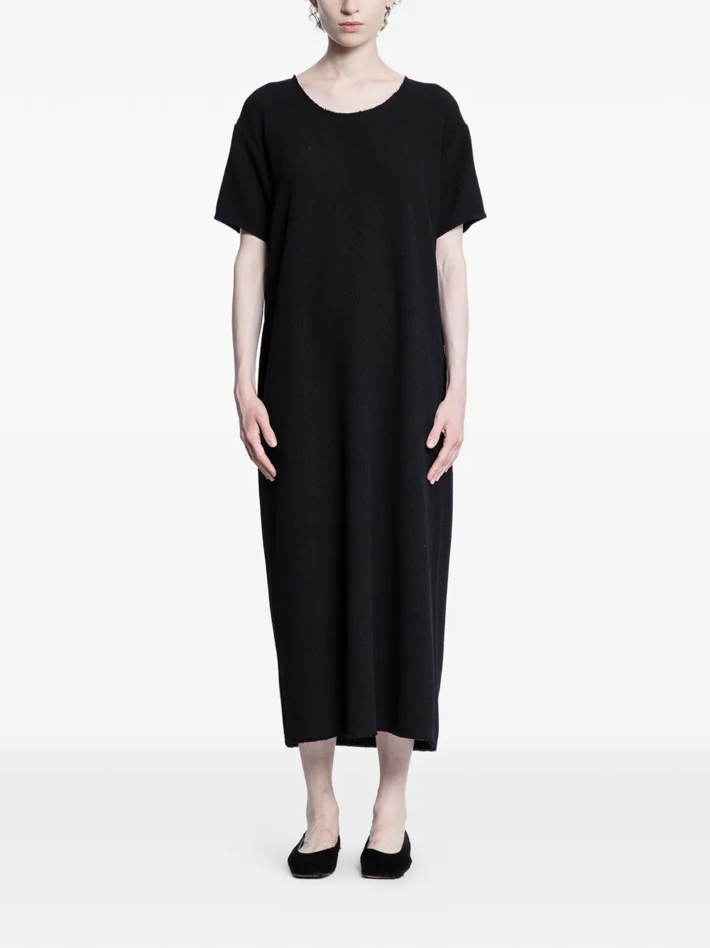 The Row Raquel midi dress - Schwarz