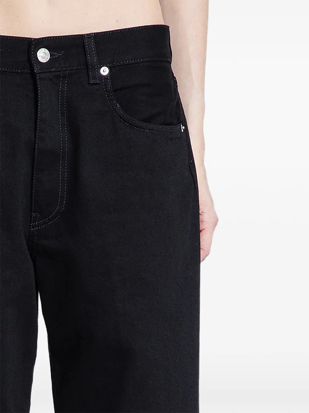  6397 Wide Baggy Jeans - Black 