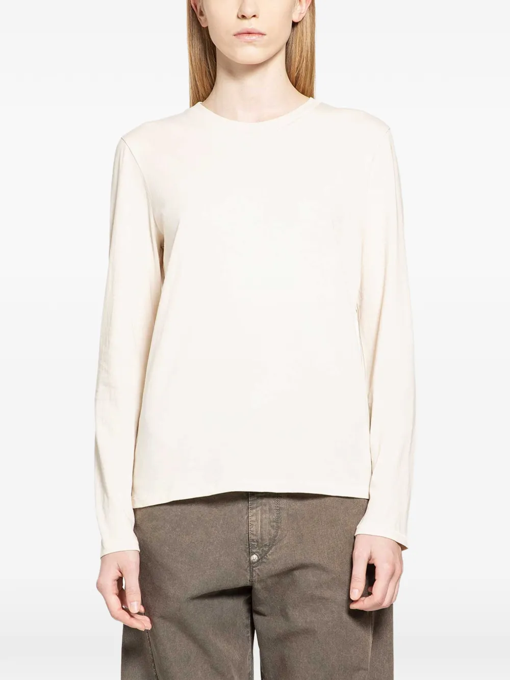 6397 long-sleeve T-shirt - Toni neutri