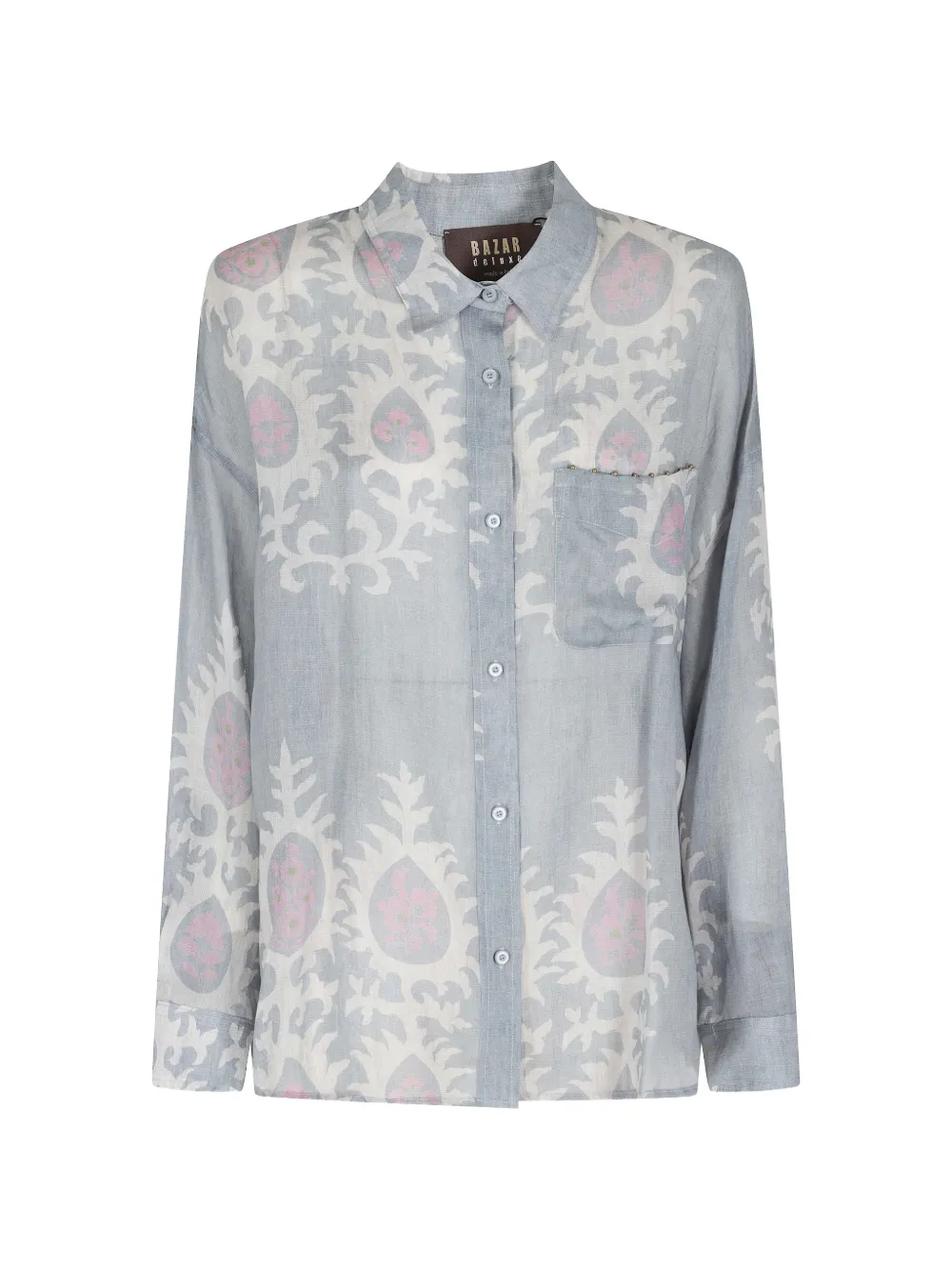 Bazar Deluxe patterned shirt - Blu