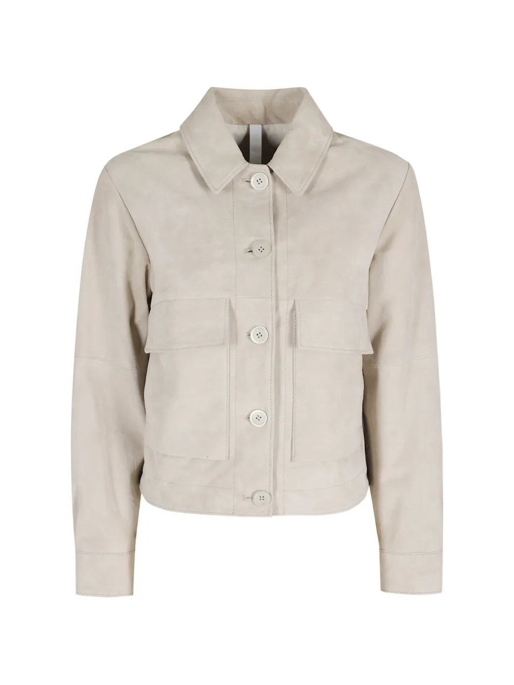 Duno Joan buttoned pocket jacket - Toni neutri