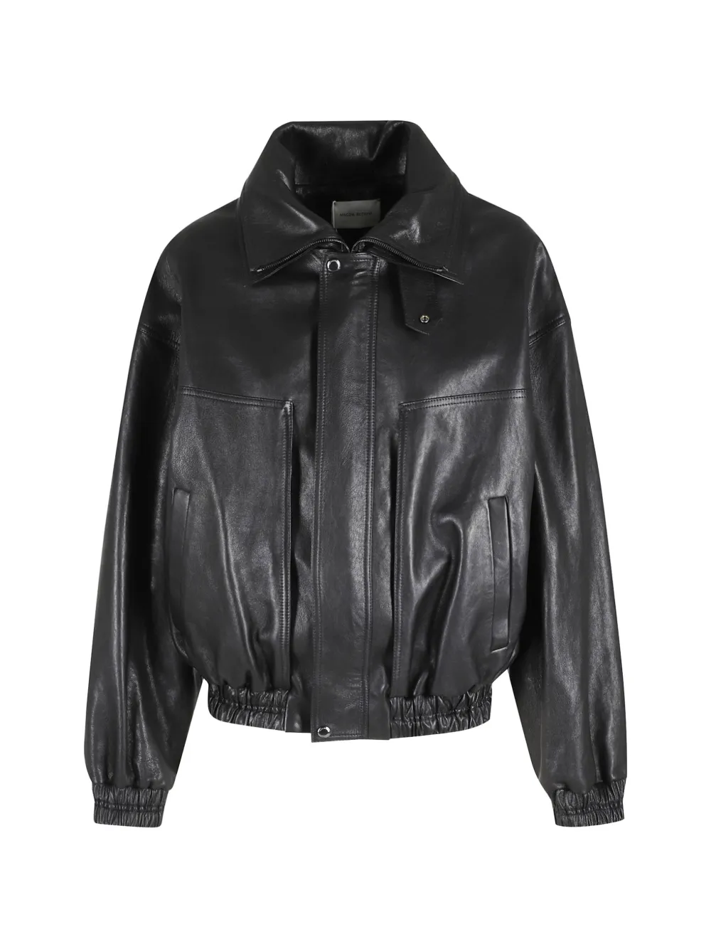 Magda Butrym embossed-detail jacket - Nero