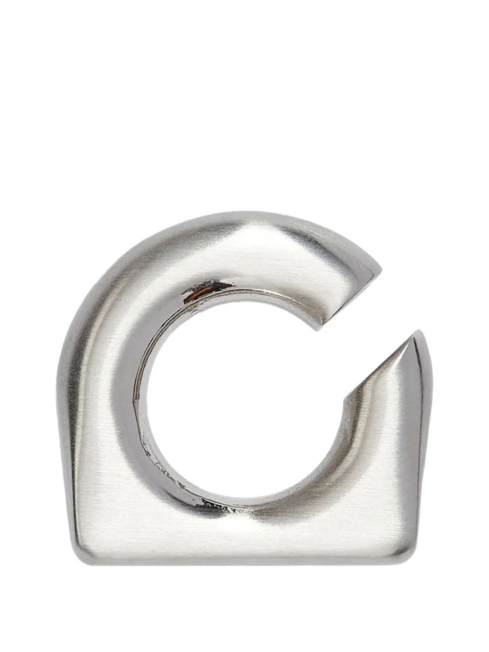 Rick Owens DRKSHDW Round Prong ear cuff - Argento