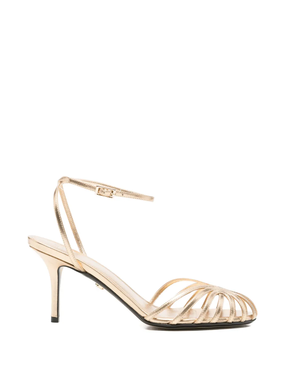 Alevì strappy caged sandals - Oro