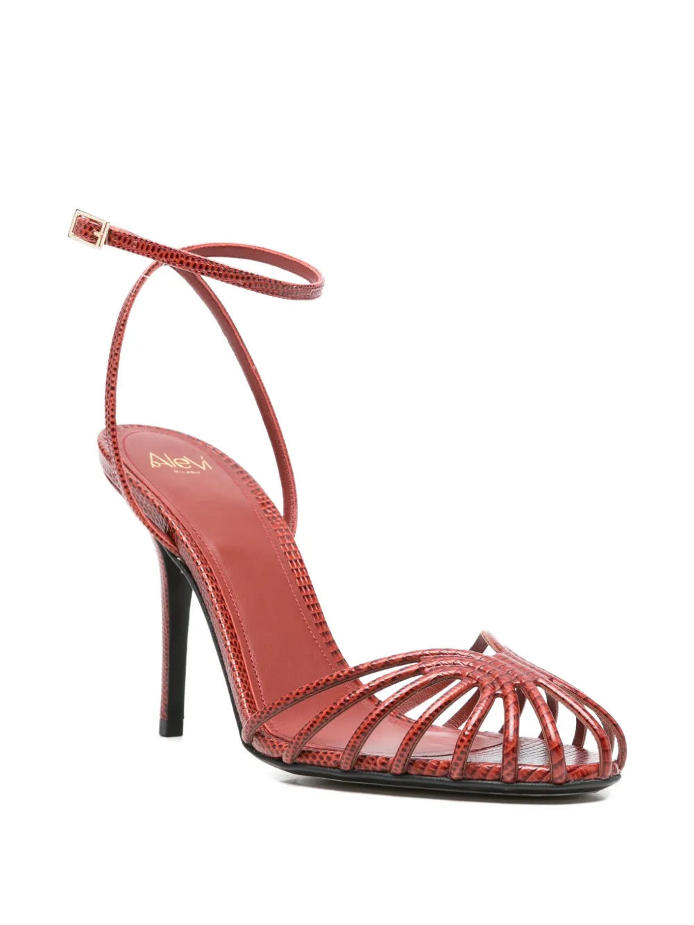 Alevì strappy ankle sandals Rood