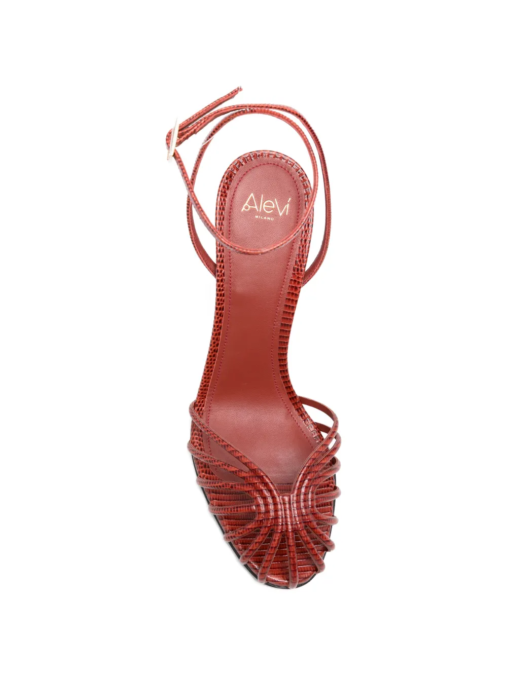 Alevì strappy ankle sandals Rood