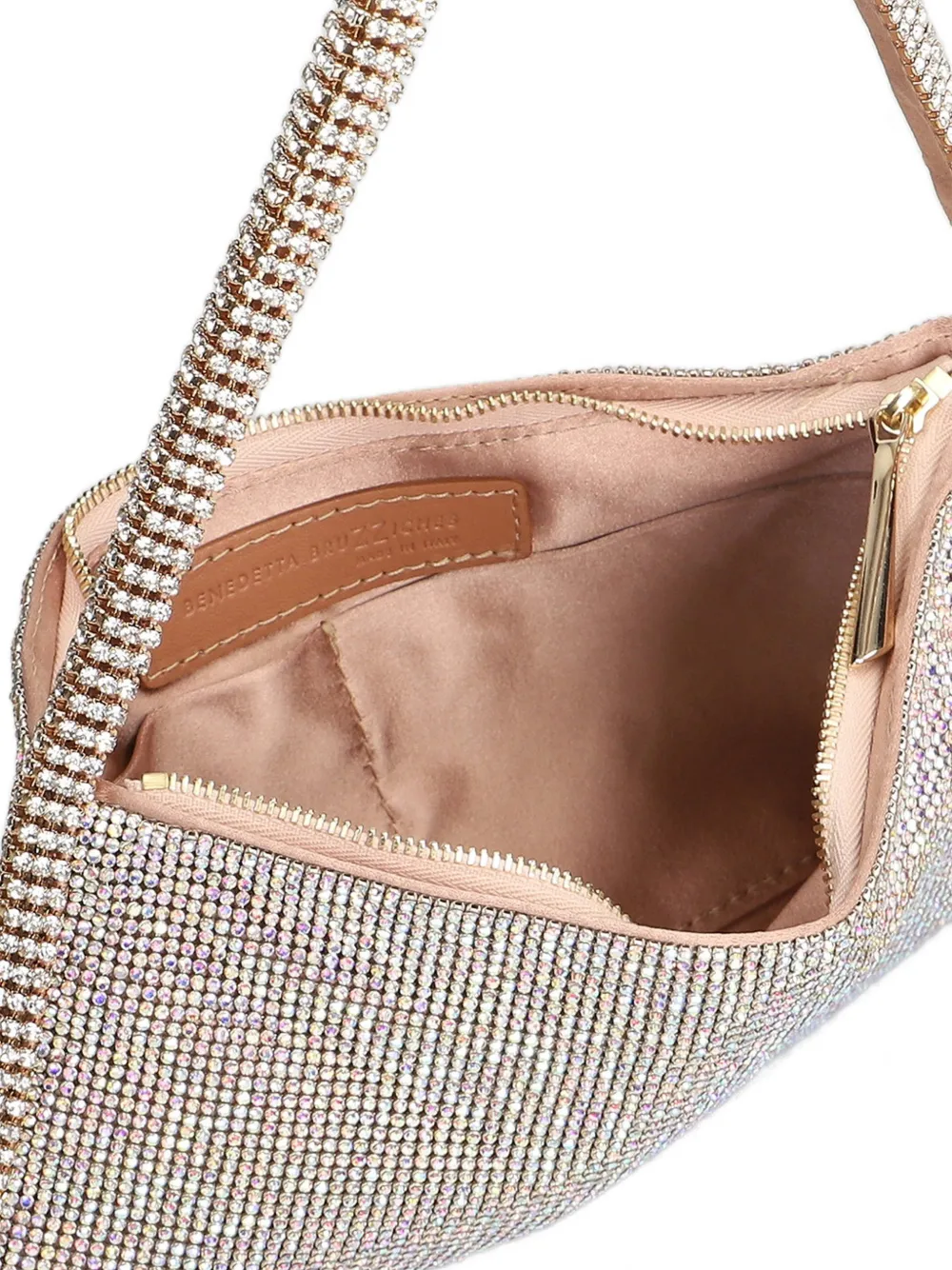 Benedetta Bruzziches Your Best Friend La Grande schoudertas Zilver