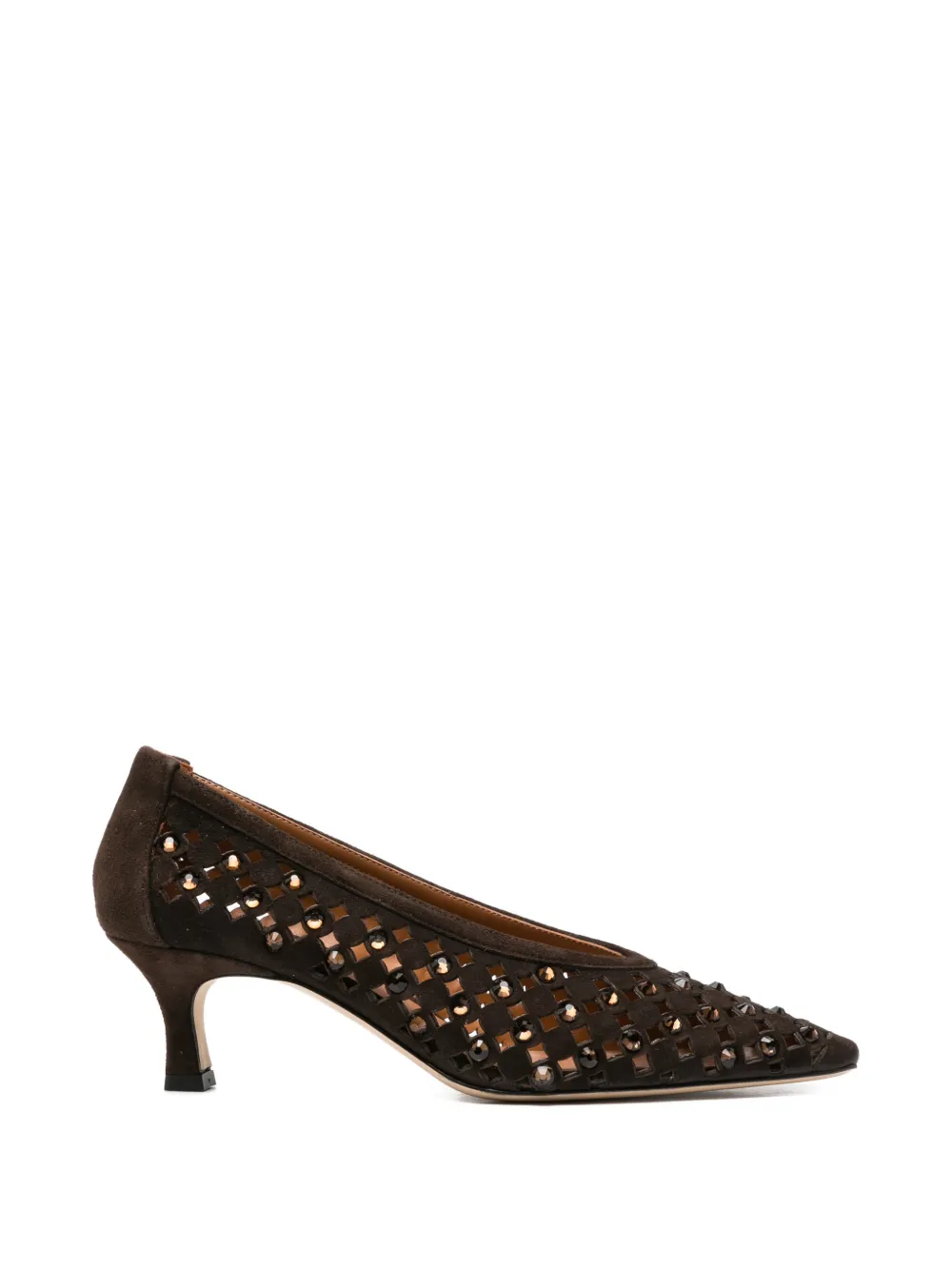 Evaluna embellished heeled pumps Bruin
