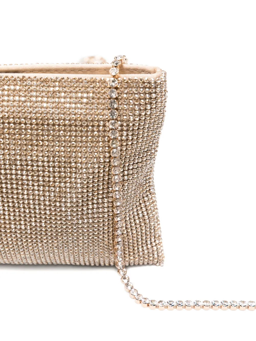  Benedetta Bruzziches Embellished Chain Clutch Bag - Gold 