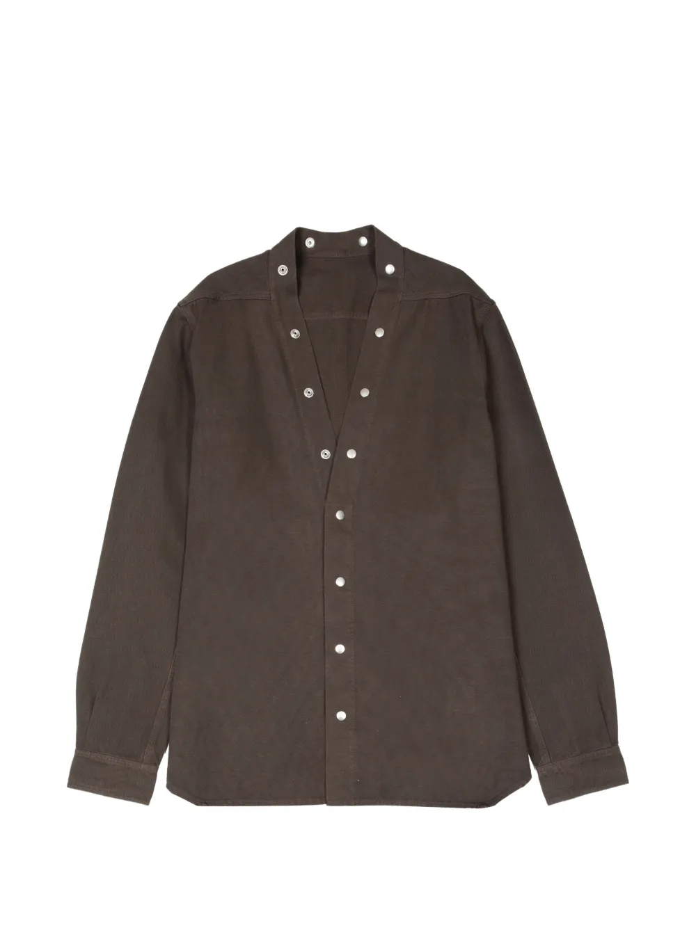Rick Owens DRKSHDW Camicia Larry - Marrone