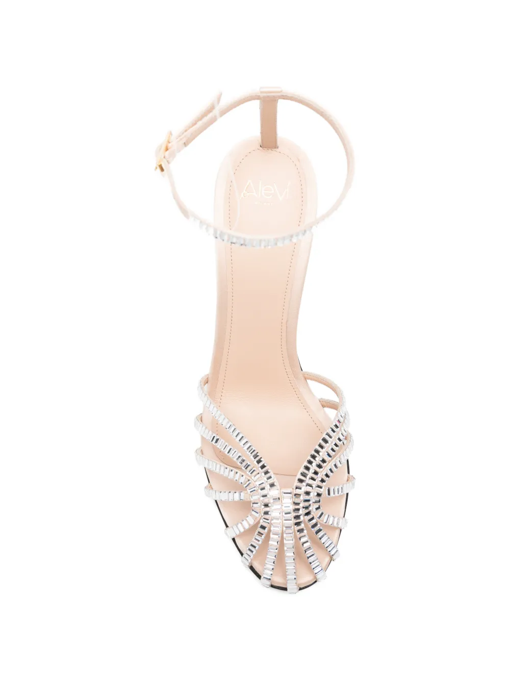 Alevì embellished strap sandals Beige