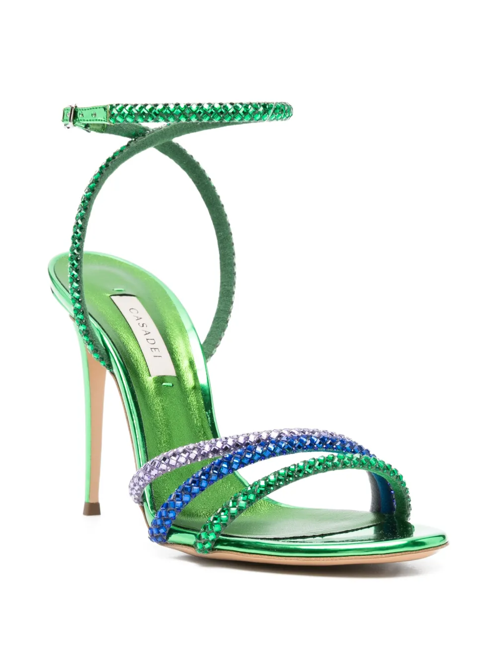 Blade Embellished Strap Sandals