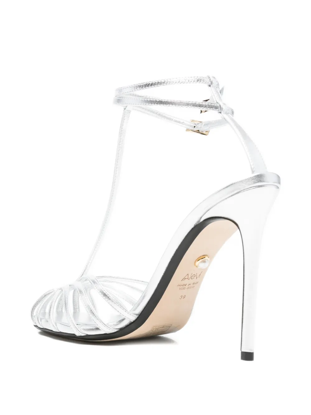 Alevì buckle-strap sandals Zilver