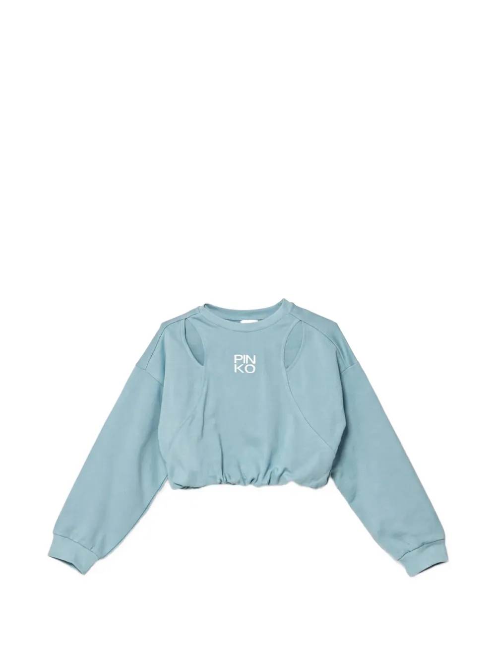 Pinko Kids Felpa con dettaglio cut-out - Blu