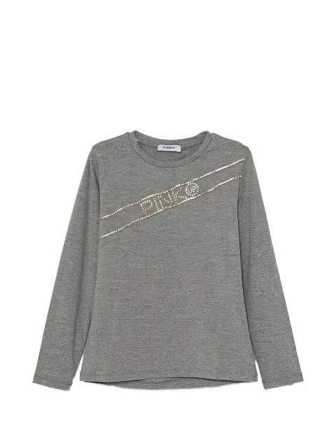 Pinko Kids logo-embellishment T-shirt