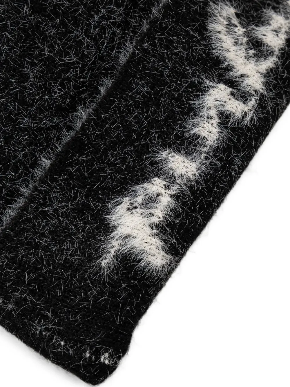 Pinko Kids Intarsia muts Zwart