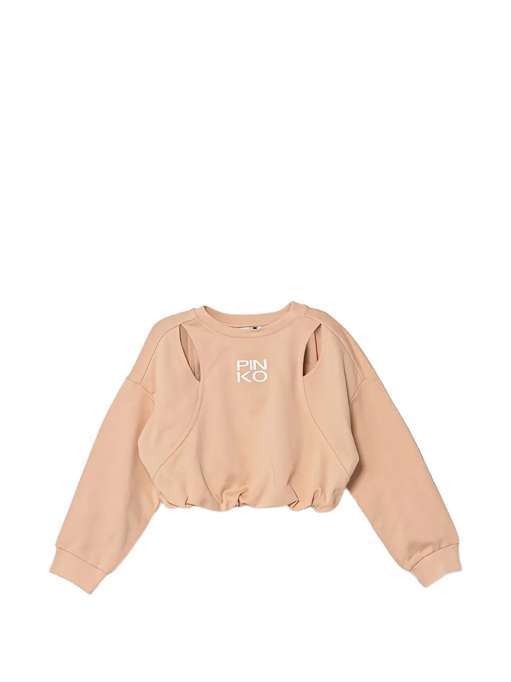 Pinko Kids cotton sweatshirt - Arancione