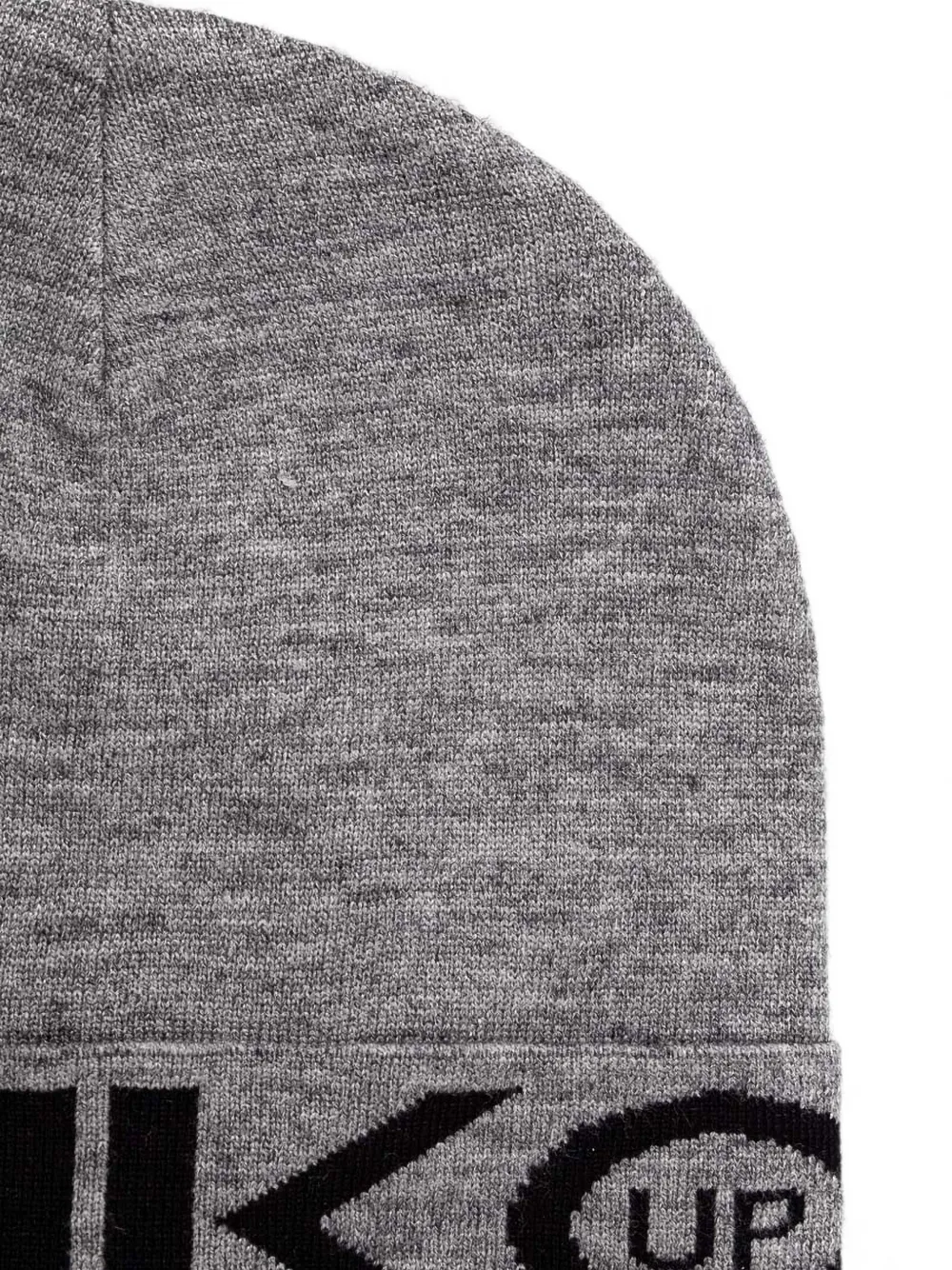 Pinko Kids logo beanie hat Grijs