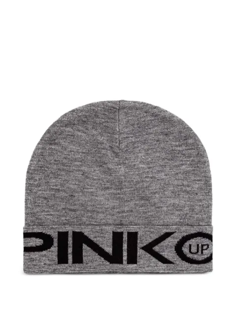 Pinko Kids logo beanie hat 