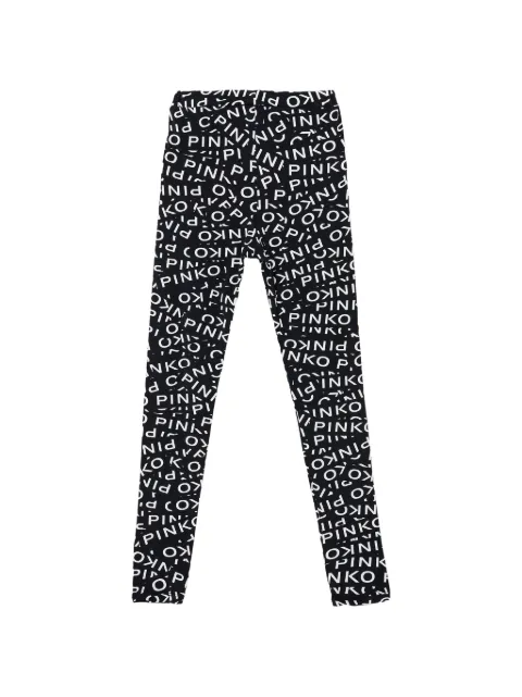 Pinko Kids legging à logo imprimé