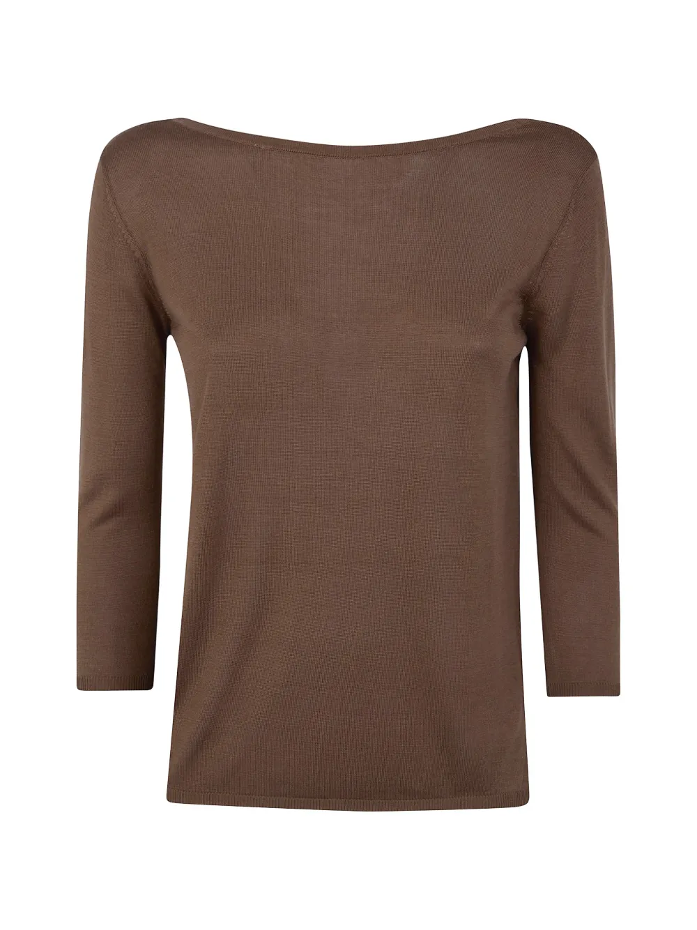 Rossopuro round-neck knitwear - Braun