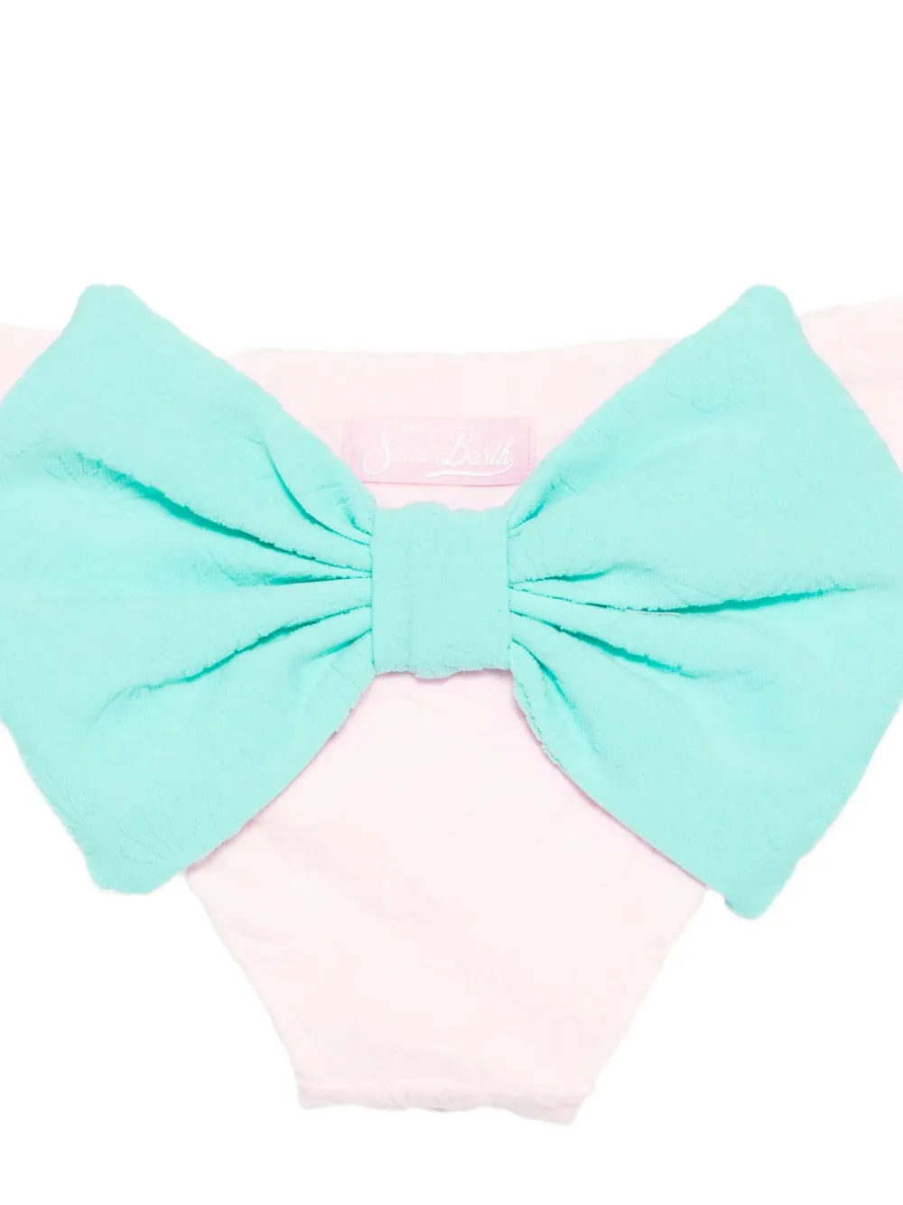 MC2 Saint Barth Kids Bikinibroek met strikdetail Roze
