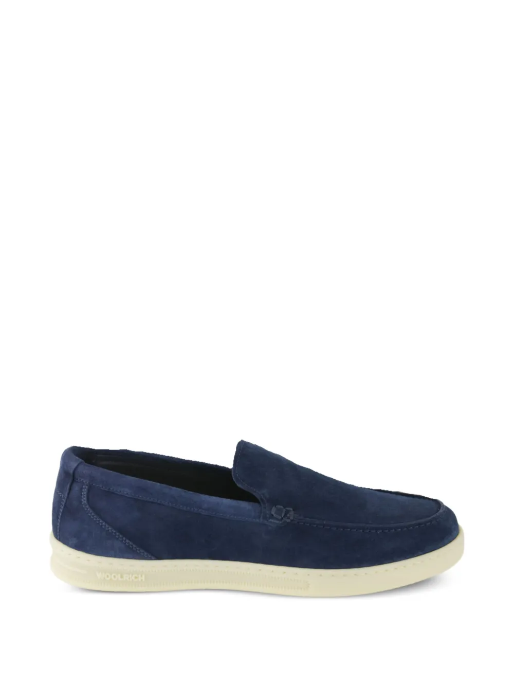 Woolrich calf leather loafers - Blu