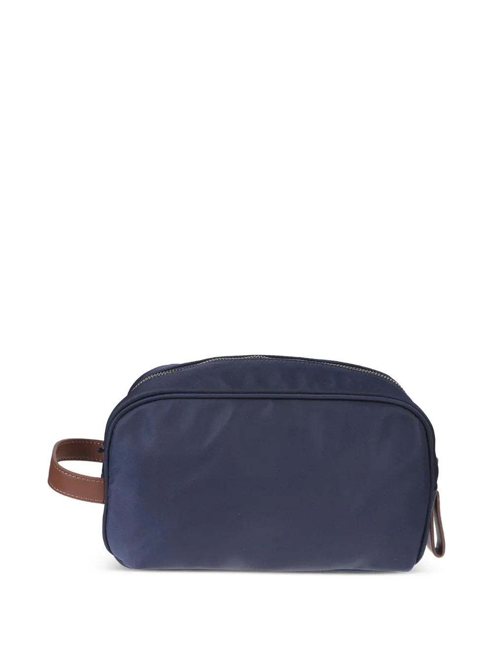 MC2 Saint Barth Linnen toilettas met logo Blauw