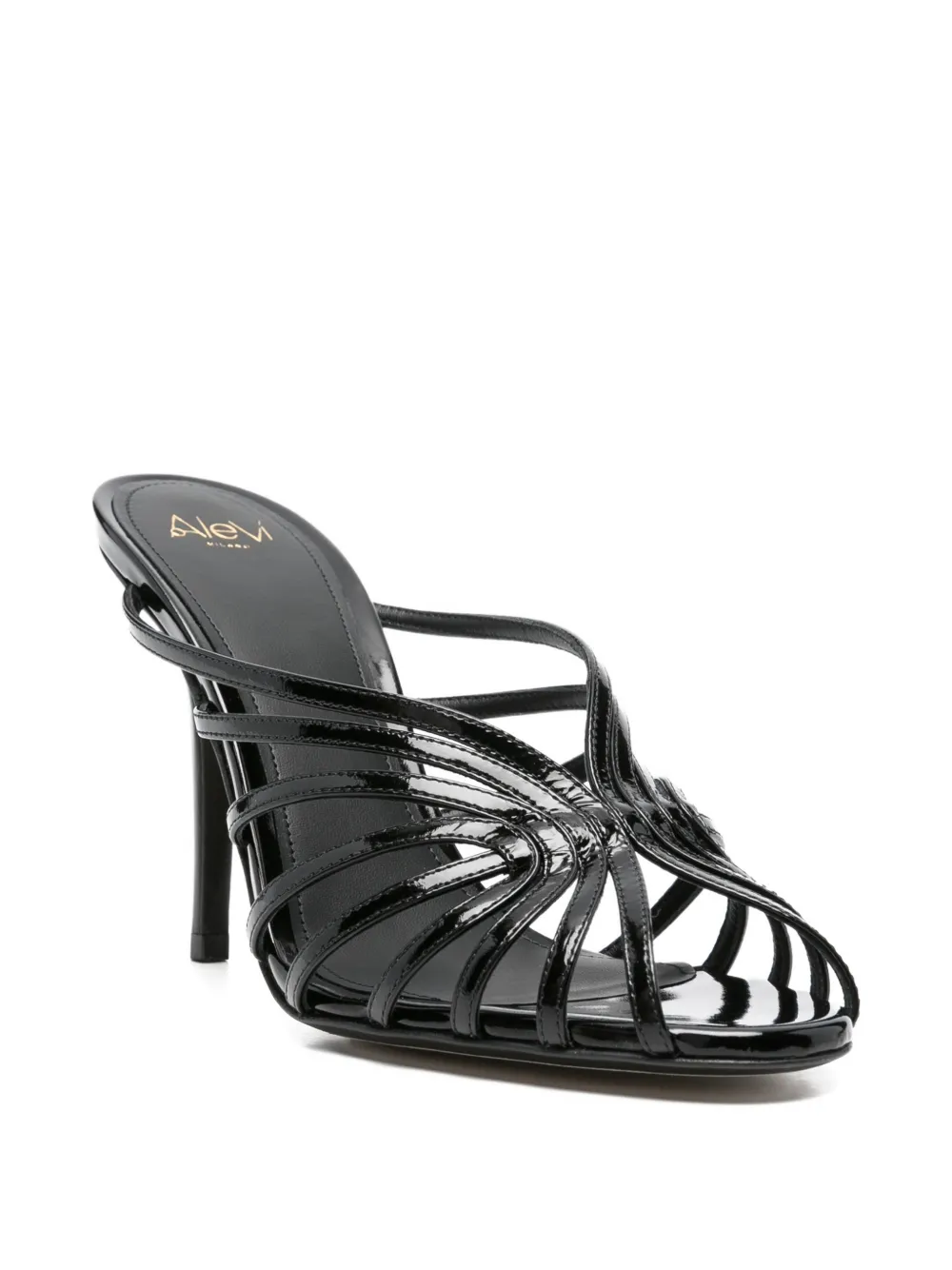 Alevì strappy sandals Zwart