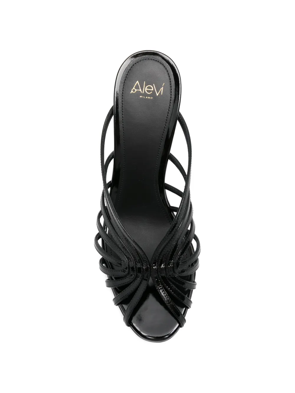Alevì strappy sandals Zwart