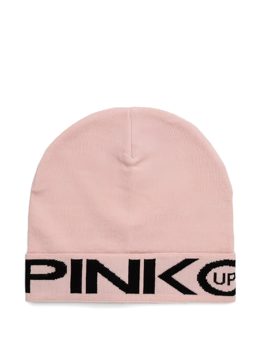 Pinko Kids logo beanie hat - Rosa