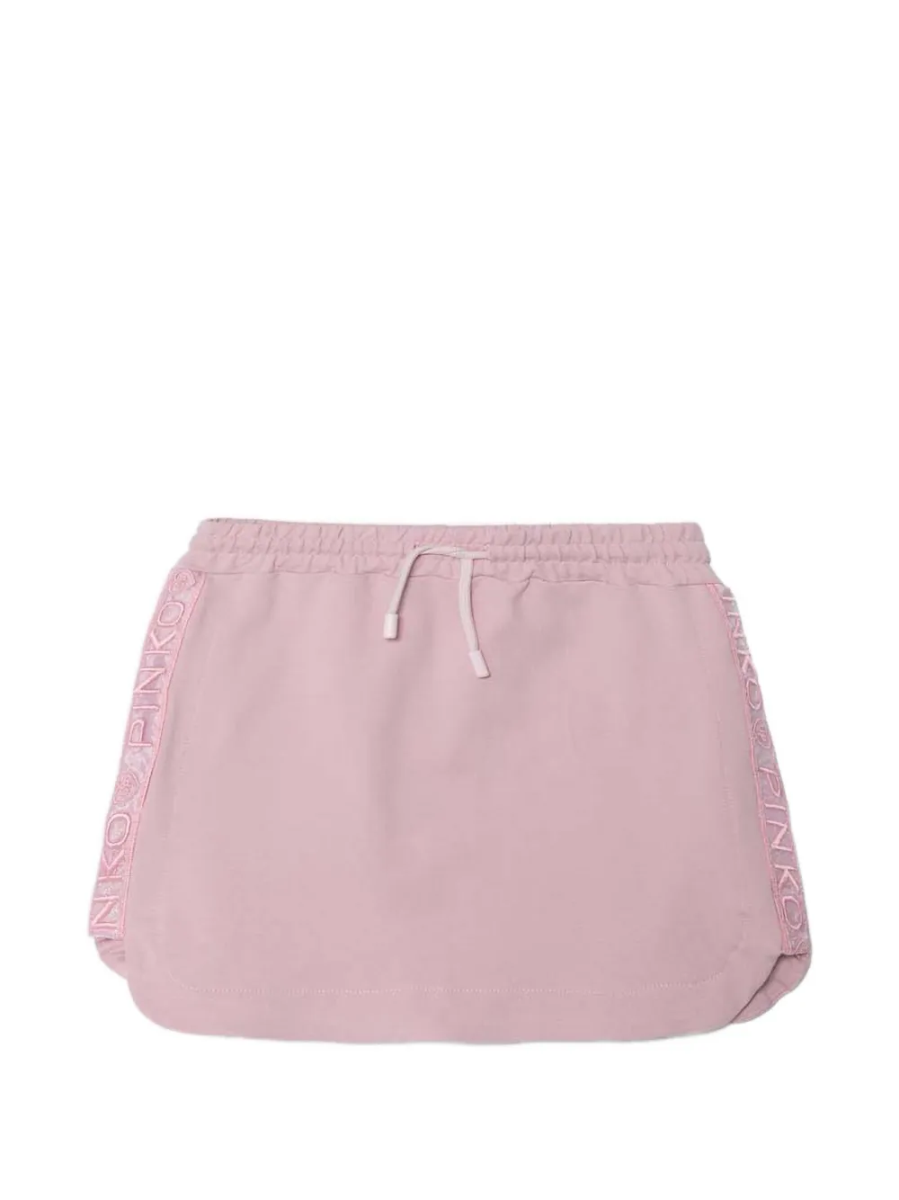 Pinko Kids minijupe à bande logo - Rose Pinko Kids minijupe à bande logo - Rose