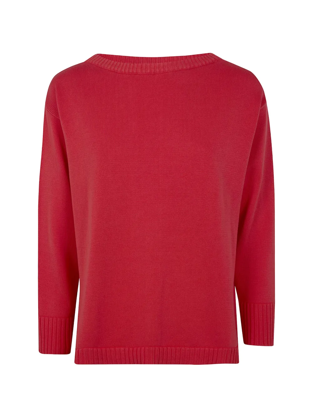 Rossopuro ribbed knitwear - Rot