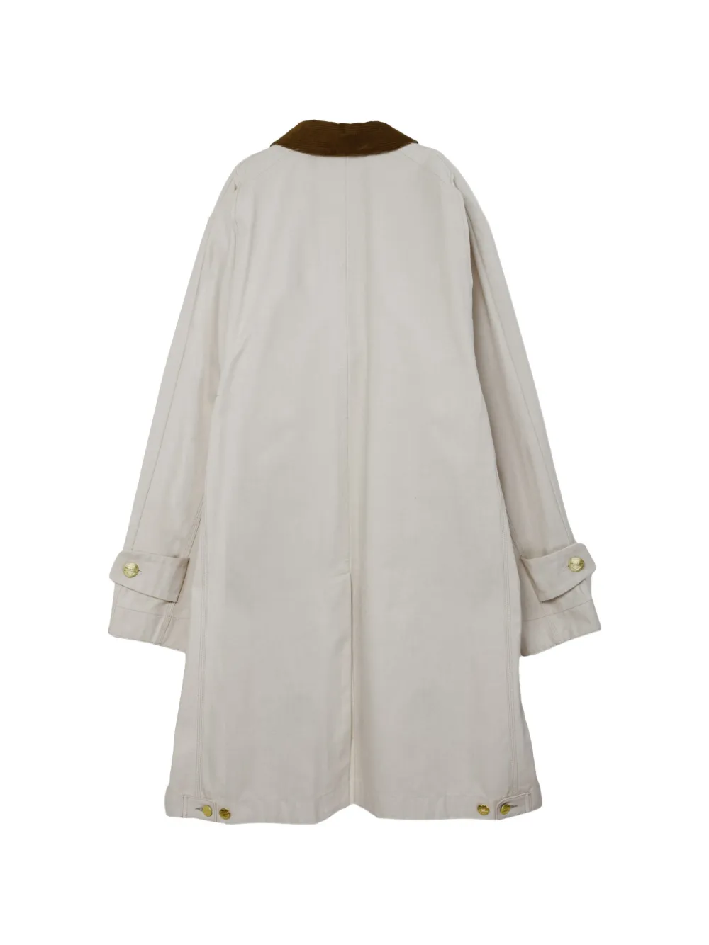 Carhartt WIP x Sacai trenchcoat met logo Beige
