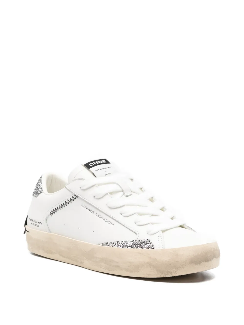 Crime London Low-top sneakers Wit
