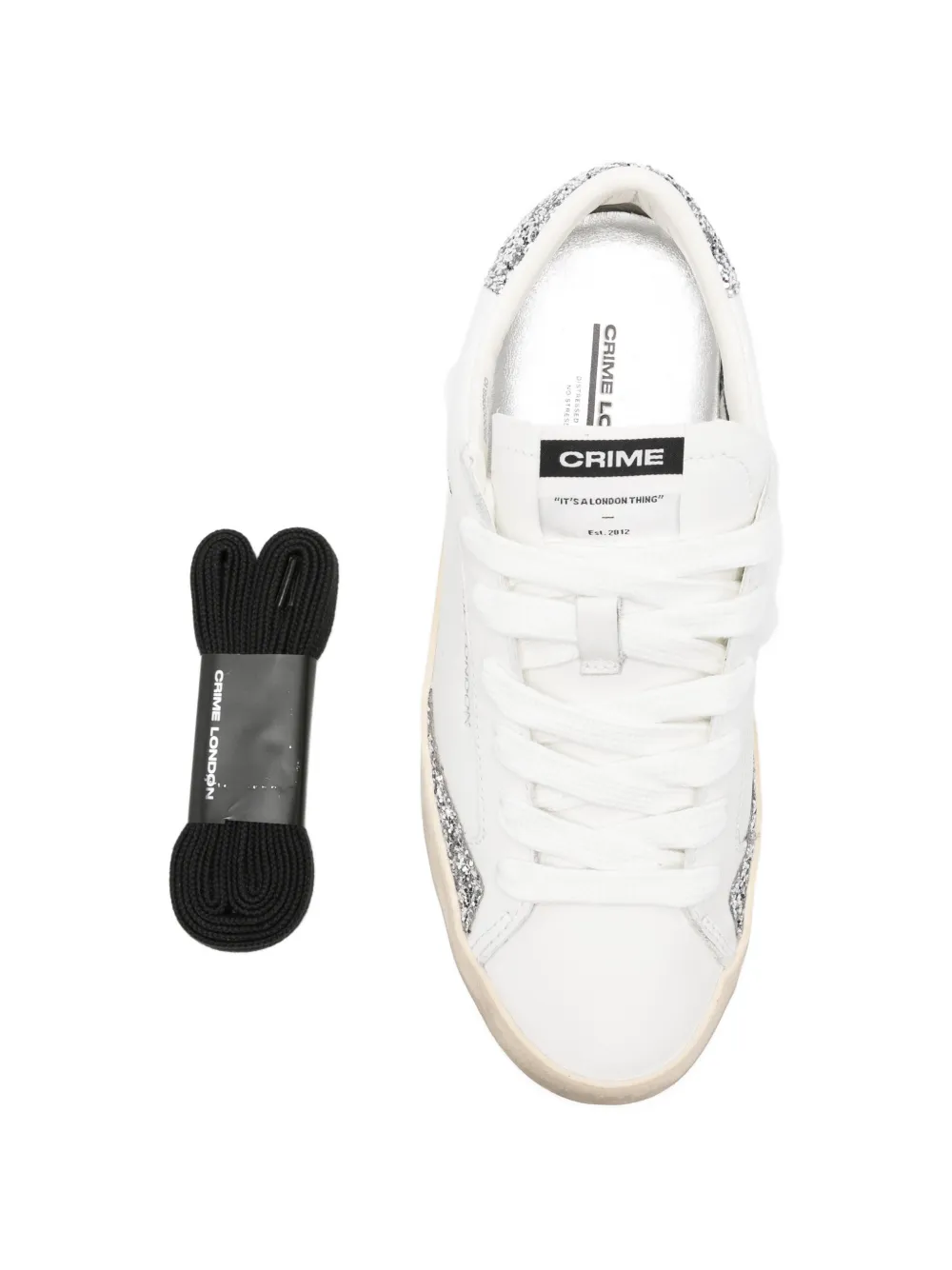 Crime London Low-top sneakers Wit