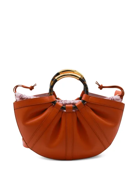 Coccinelle medium Shell leather tote bag