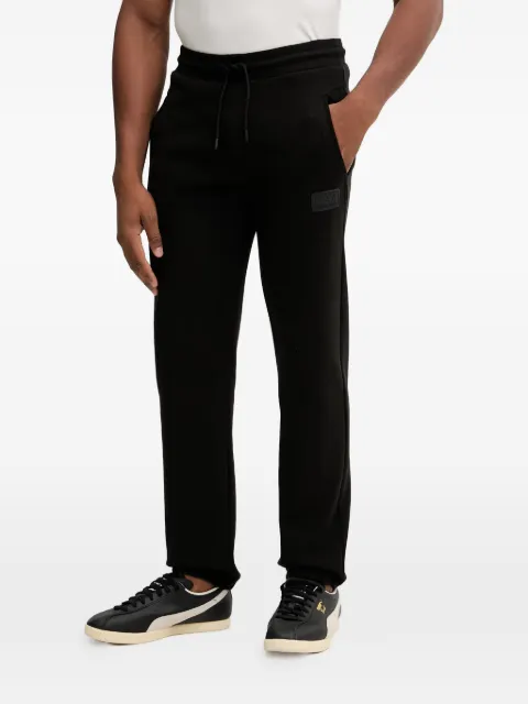 Ea7 Emporio Armani logo-patch track pants