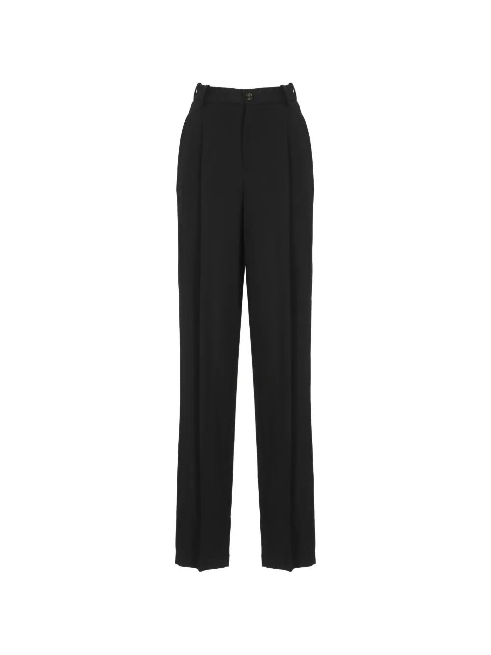 Elisabetta Franchi pleated trousers - Nero