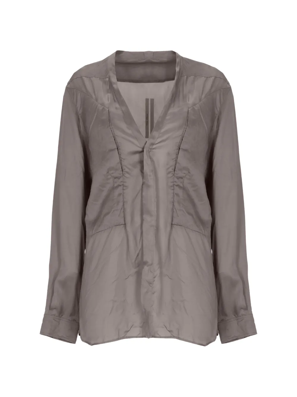 Rick Owens long-sleeve shirt - Grau