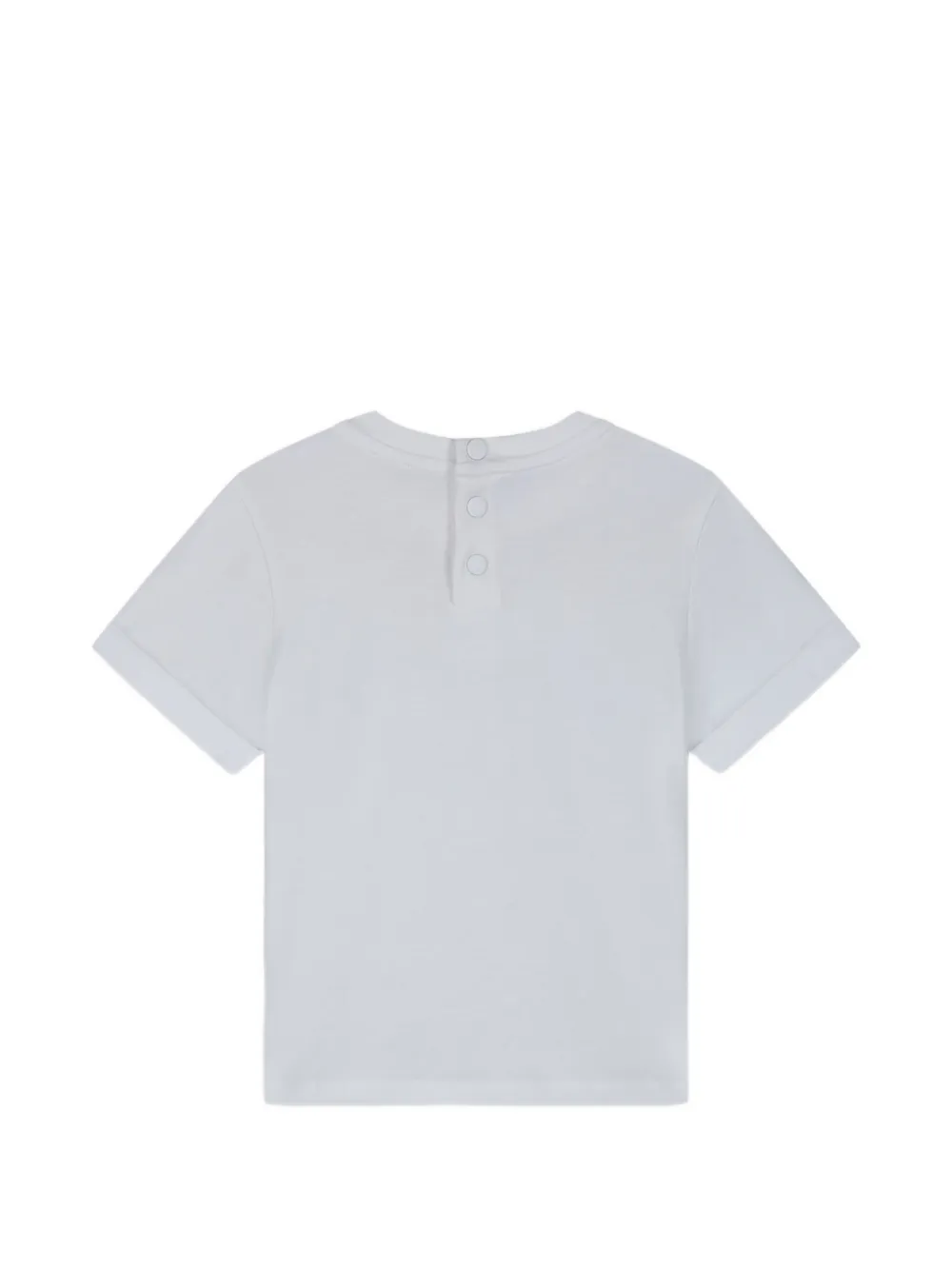  Givenchy Kids Logo-embroidered T-shirt - White 