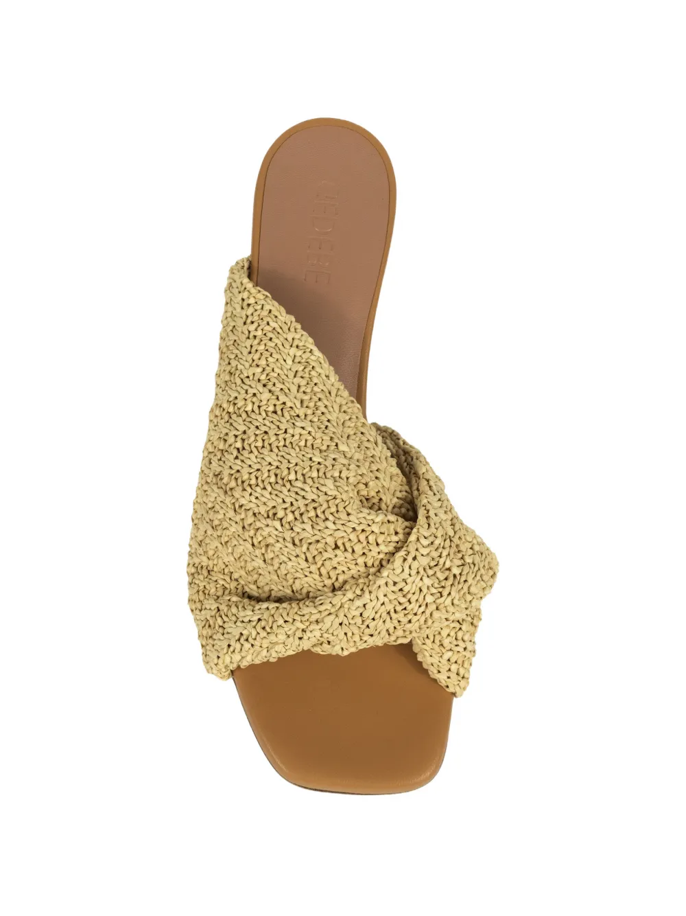 Gedebe Mariel sandalen met gedraaid detail Beige