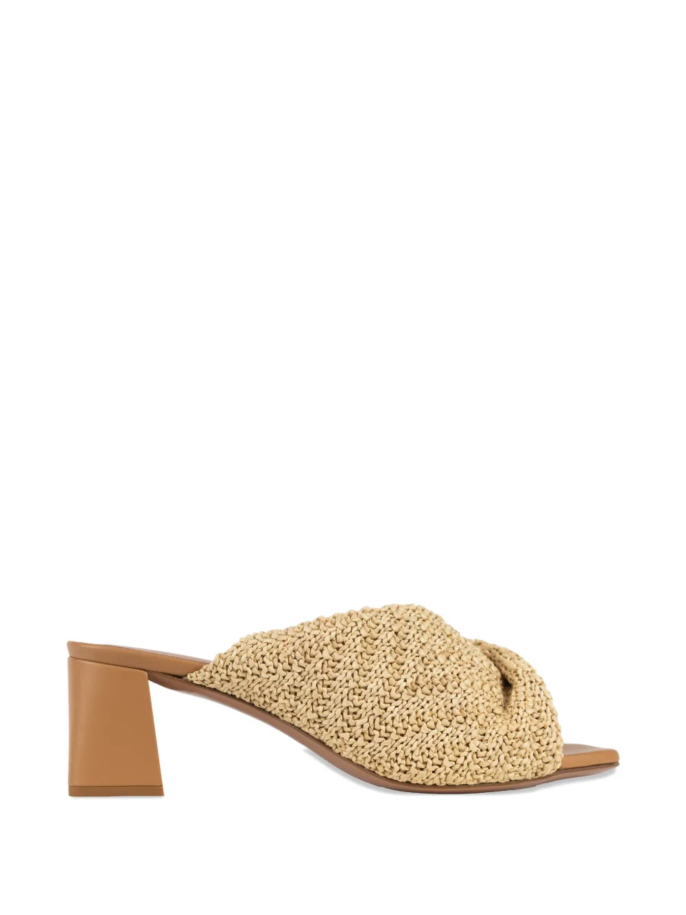 Gedebe Mariel woven twist-detail sandals - Neutrals