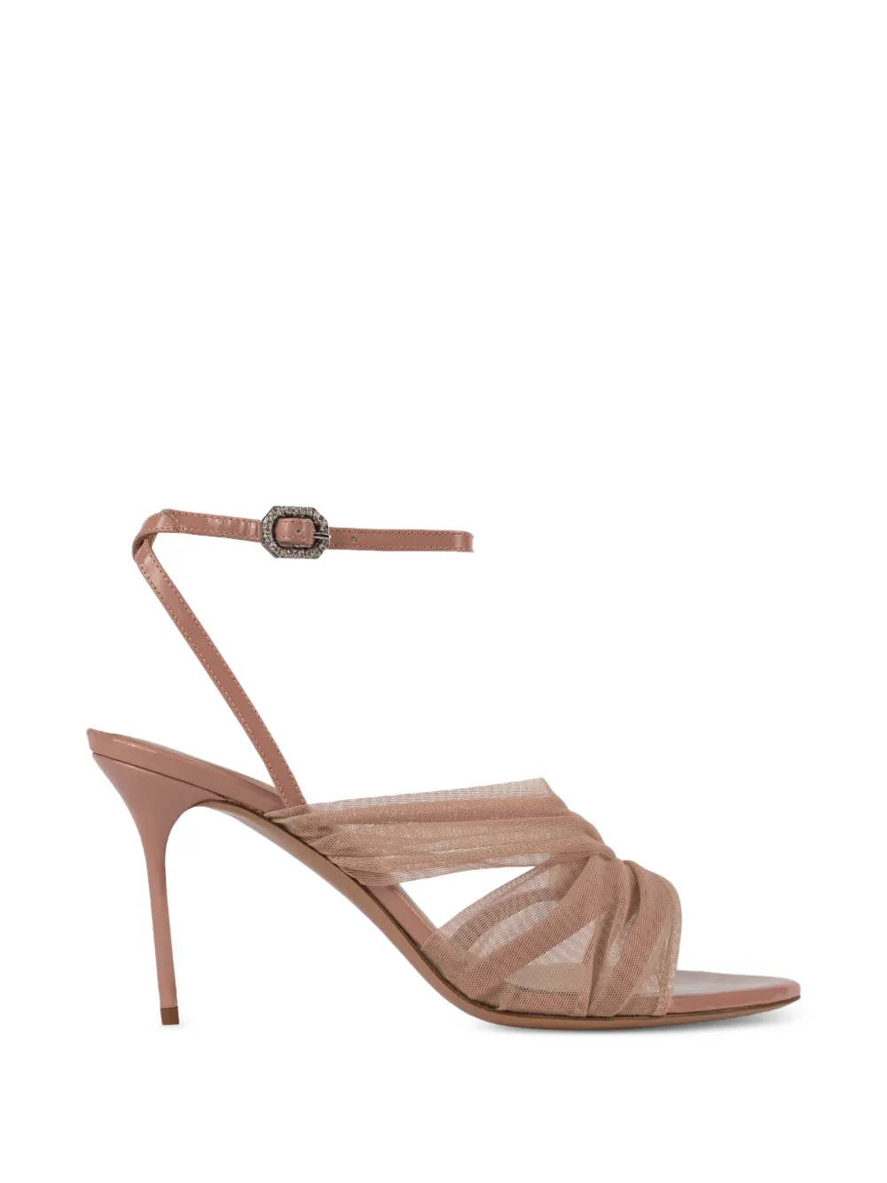 Gedebe Melody draped sandals - Neutrals