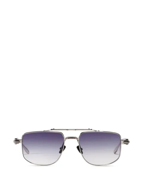 John Dalia double bridge square-frame sunglasses