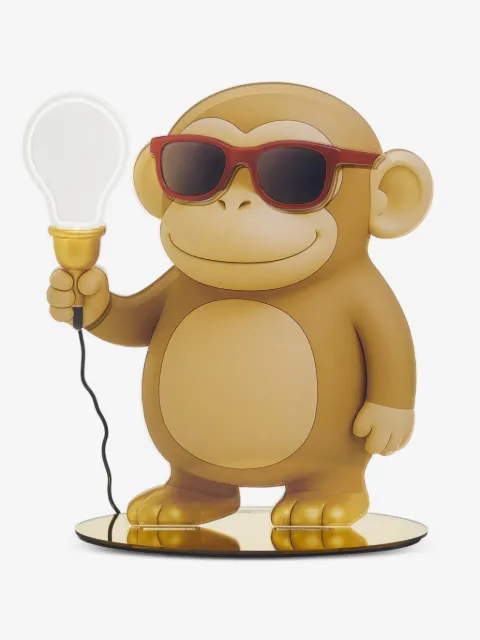 Linee Recanati Lucepet sunglasses monkey table lamp