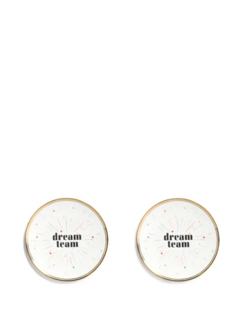 Bitossi Home dream team plate (set of two)